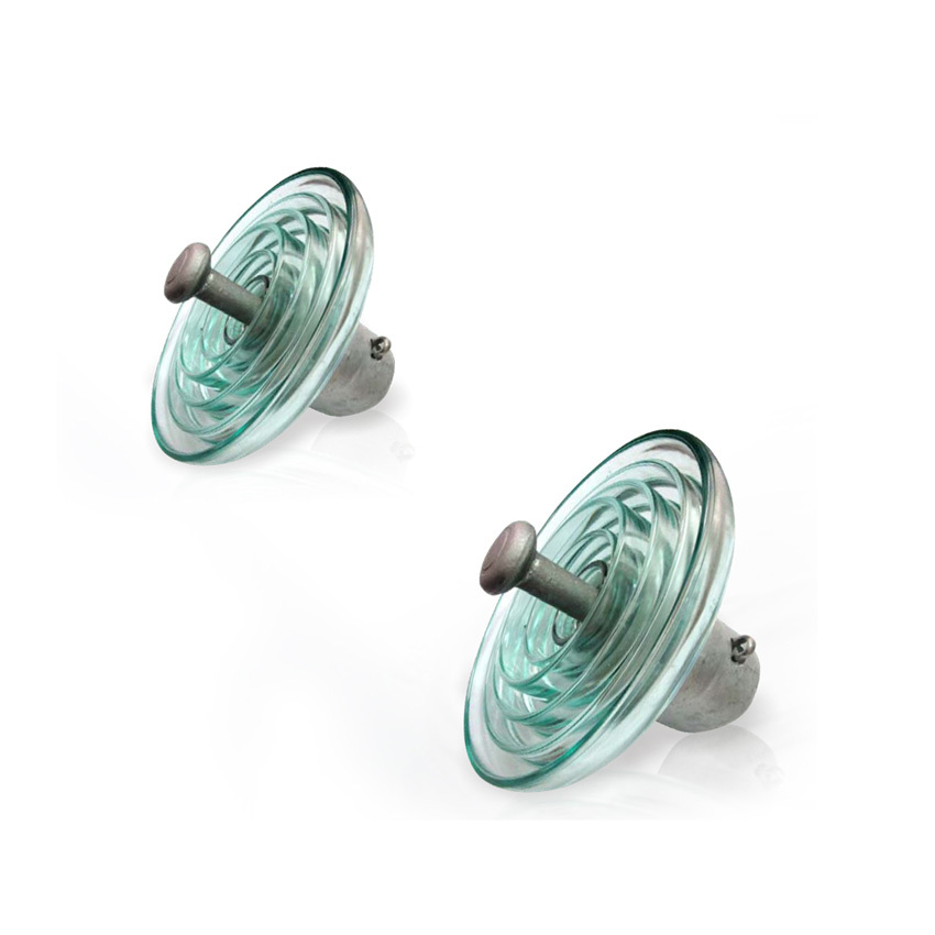 DC type disc suspension toughened glass insulator